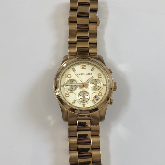 Michael Kors MK-5683B Special Edition Gold Watch - Picture 5 of 7